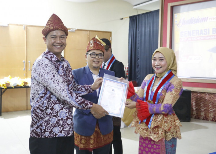 93 Mahasiswa Fakultas Sains Teknologi Universitas Bina Darma Lulus Yudisium, Siap Mewujudkan Indonesia Cerah
