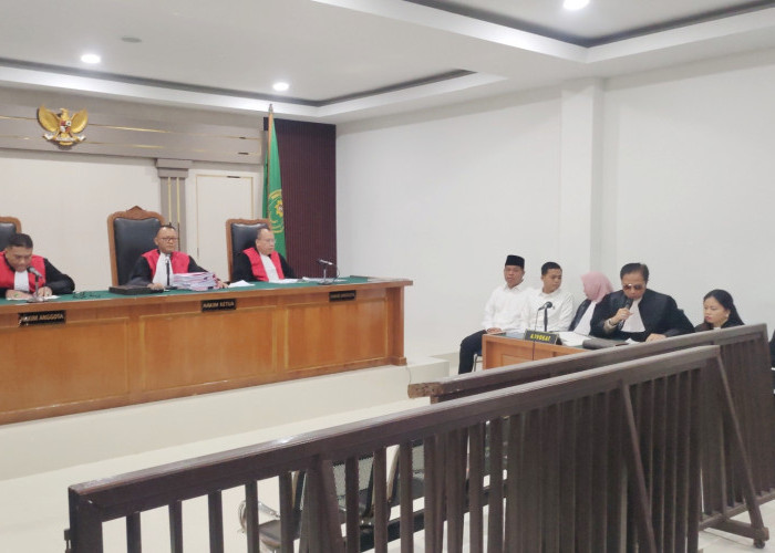 JPU Sidang Korupsi Irigasi Air Lemutu 