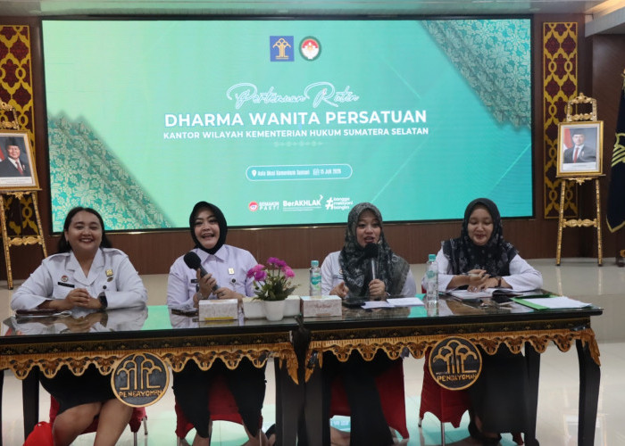 DWP Kanwil Kemenkum Sumsel Perkuat Solidaritas Lewat Arisan, Bangun Kebersamaan dengan Hati Gembira