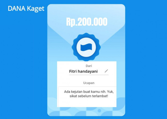 Saldo DANA Kaget Rp270 Ribu Sudah Tersedia, Klaim Sekarang Sebelum Kehabisan! Langsung Cair 