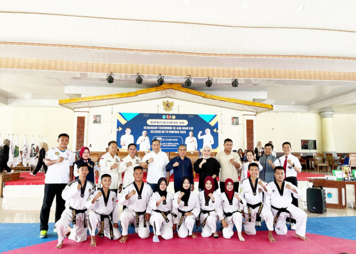 Kejuaraan Taekwondo Bupati Ogan Ilir Cup VIII 2025 Kembali Digelar, Ketua KONI Sampaikan Apresiasi ke Pengkab
