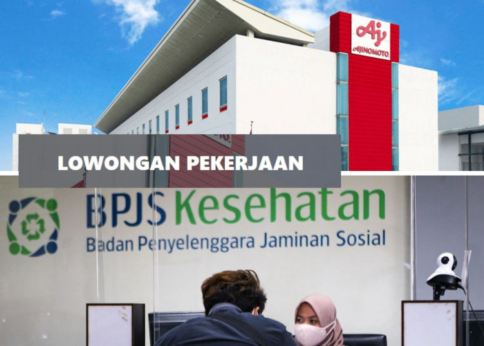 Lowongan Kerja Terbaru di PT Ajinomoto Indonesia dan BPJS Kesehatan: Daftar Posisi yang Tersedia Disini!