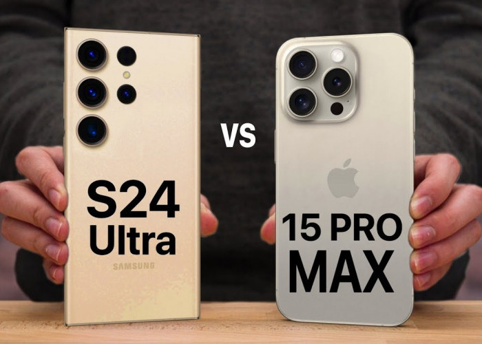 Smartphone Mahal Ini Samsung Galaxy S24 Ultra vs iPhone 15 Pro Max, Gantengan Mana Kalau Dipakai?