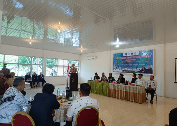 Puluhan Wartawan Ikuti UKW PWI Kabupaten OKI