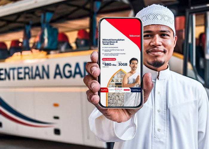 Telkomsel Hadirkan Paket RoaMAX, GraPARI Makkah dan Layanan Pelanggan Gratis 24 Jam untuk Jemaah Haji 