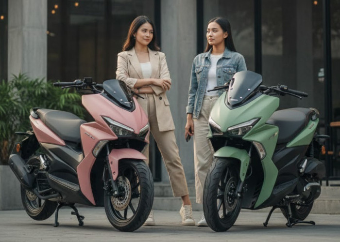 Bukan Warna Biasa, Ini Alasan Sage Green dan Dusty Rose Jadi Warna Motor Paling Estetik 2026