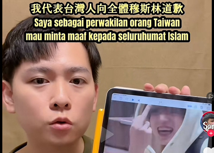Perwakilan Orang Taiwan ‘Pintar Bahasa Indonesia’ Minta Maaf pada Umat Islam, Ulah Oknum Pelajar Memalukan!  