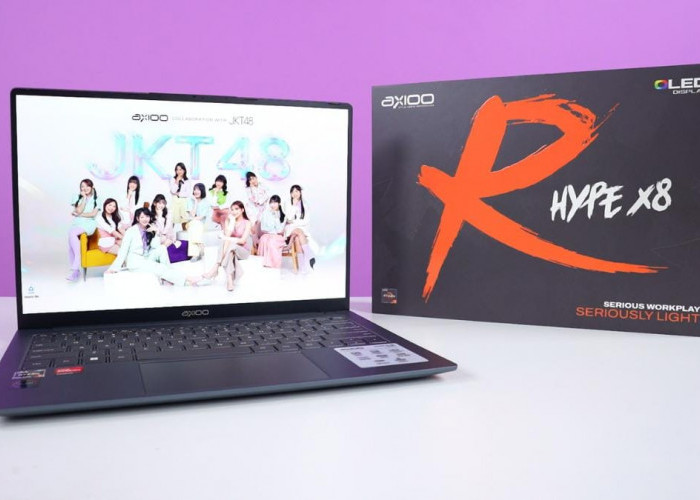 Axioo Hype R X8 Pilihan Laptop Layar OLED Luas dan Nyaman untuk Mahasiswa Desain Grafis