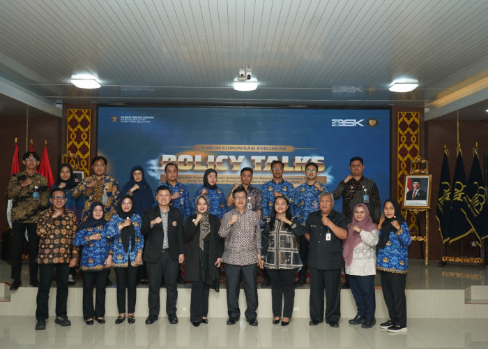 Gelar Forum Komunikasi Kebijakan 2026, Kanwil Kemenkum Sumsel Perkuat Peran Analis Kebijakan