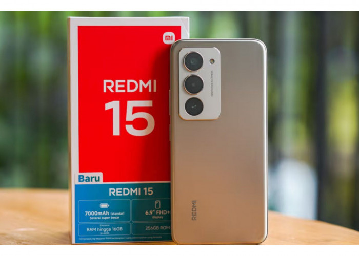 Rekomendasi HP Gaming 3 Jutaan: Redmi 15 Kapasitas Baterai Besar 7000 mAh Ditenagai chipset Snapdragon 6 Gen 1