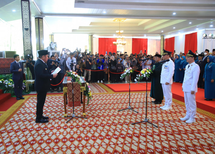 Gubernur Herman Deru Resmi Lantik Bupati dan Wakil Bupati Empat Lawang, Awal Baru Pembangunan di Sumsel
