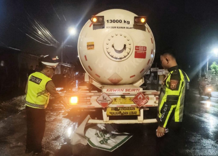 Disenggol Truk Tangki LPG, Kepala SD Negeri Tewas Kecelakaan di Lubuklinggau