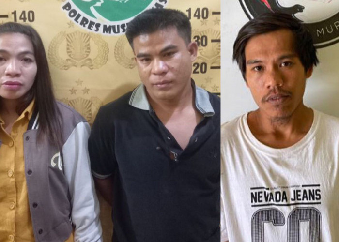 Tiga Pengedar Narkoba di Mura dan Muratara Ditangkap Saat Berkendara