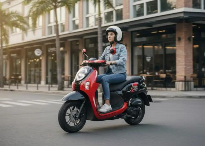 Tampil Stylish dan Praktis, Honda Scoopy Punya Spesifikasi Menarik untuk Perempuan
