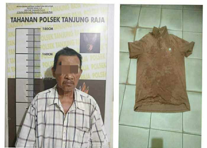 Kakek 61 Tahun di Ogan Ilir Diamankan Polsek Tanjung Raja, Gegara Tinju Korbannya Saat Tagih Uang