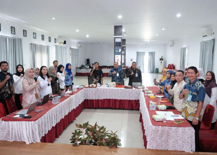 Kakanwil Kemenkum Babel Johan Manurung Pimpin Evaluasi Besar Pelayanan Publik di Babel