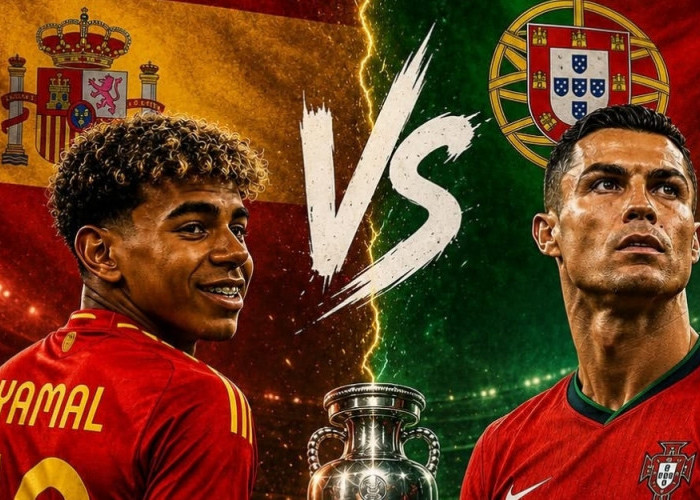 Portugal vs Spanyol: Duel Para Bintang Eropa, Ronaldo Ditantang Generasi Emas La Roja di 16 Besar PD 2026