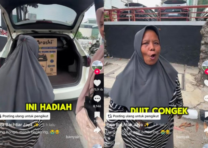 Viral Emak-emak Ngelunjak Dikasih Mesin Cuci: 'Maunya Duit Congek, Jual Aja'