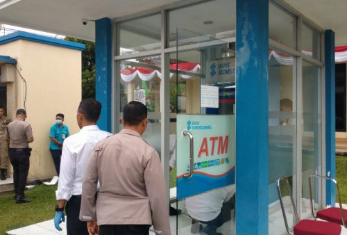 ATM BSB Kompleks Pemkab Empat Lawang Dibobol Maling