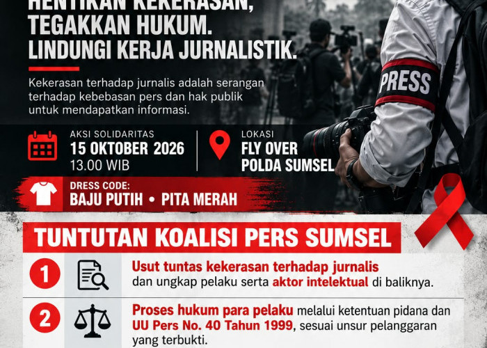 Buntut Kasus Kekerasan 2 Jurnalis di Mapolda Sumsel Saat Liputan Demo, Koalisi Pers Desak Dirintelkam Dicopot