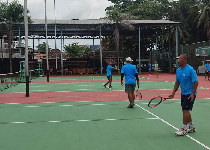  Lapangan Tenis Eka Bhakti Palembang, Sekarang Miliki Lapangan Outdoor dan Indoor