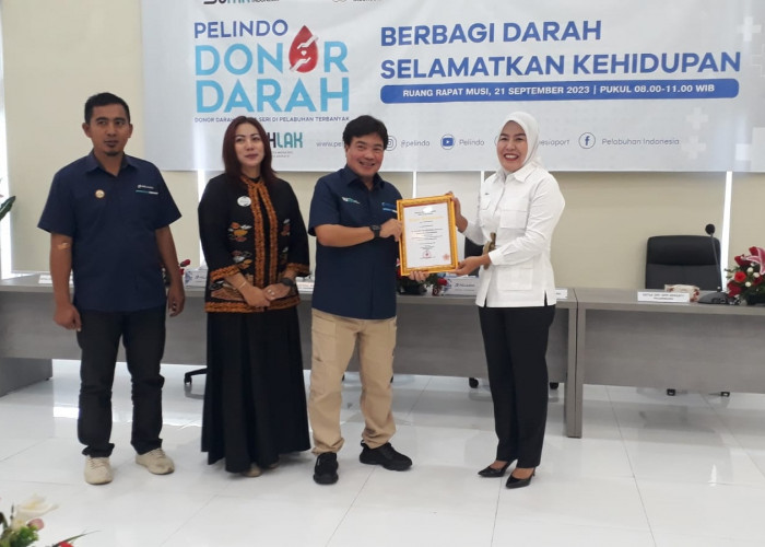   Pelindo Regional 2 dan PMI Palembang Gelar Aksi Donor Darah, Nunu: Target 50 Kantong Darah Terpenuhi   