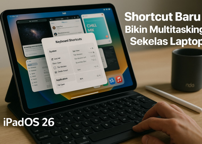 iPadOS 26 Perluas Fitur Keyboard Pintar, Shortcut Baru Bikin Multitasking Sekelas Laptop