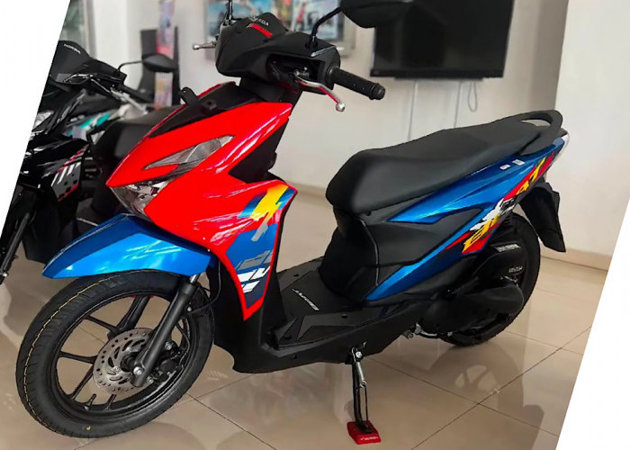 BeAT Glossy Red Blue 2026, Para Gen Z Butuh Sat Set Pasti Suka, Makin Keren & Enak Dimodif 