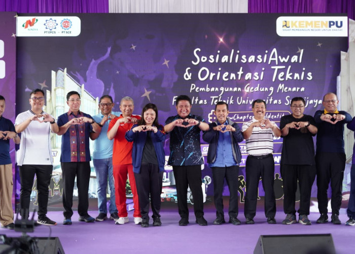 Unsri Gelar Sosialisasi Awal Pembangunan Gedung Menara Fakultas Teknik