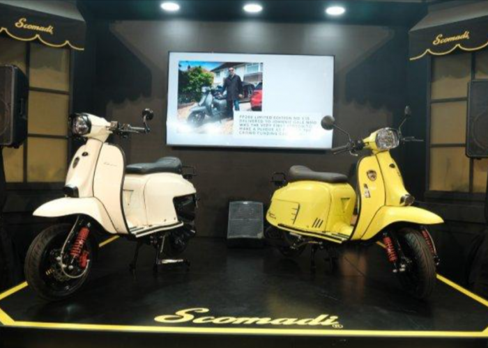 Terungkap! Scomadi Skuter Premium ber-DNA Inggris Ternyata Punya Basis Produksi di Negara Tetangga Indonesia