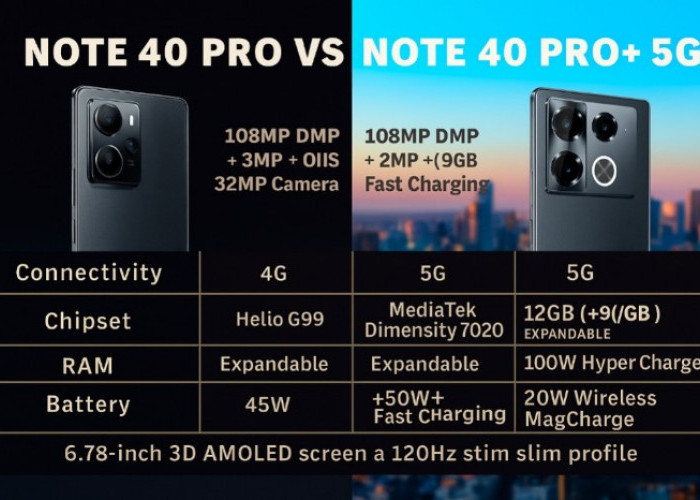 Infinix Note 40 Pro+ 5G: Pesaing Baru di Kelas Menengah, Tawarkan Fitur Premium yang Bikin Ngiler