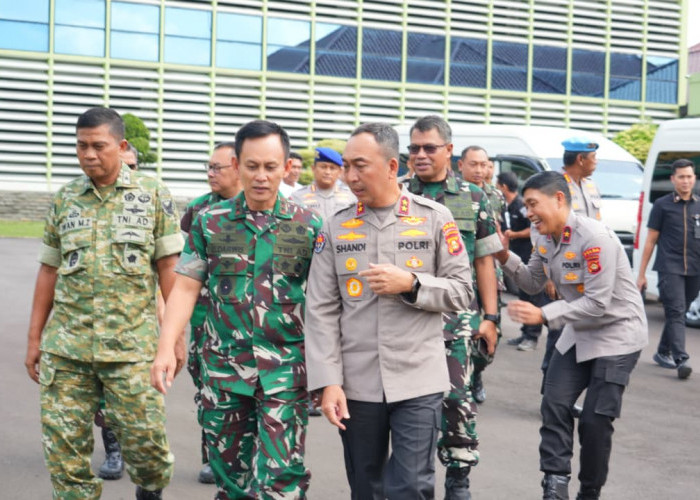 Kapolda Sumsel dan Pangdam II/Sriwijaya Perkuat Soliditas TNI-Polri, Tegaskan Komitmen Nyago Bumi Sriwijaya