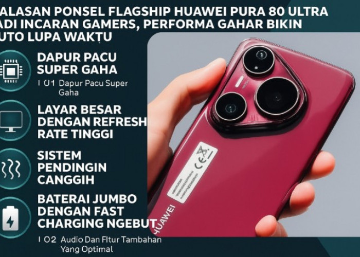 5 Alasan Huawei Pura 80 Ultra Jadi Incaran Gamers, Performa Gahar Bikin Auto Lupa Waktu