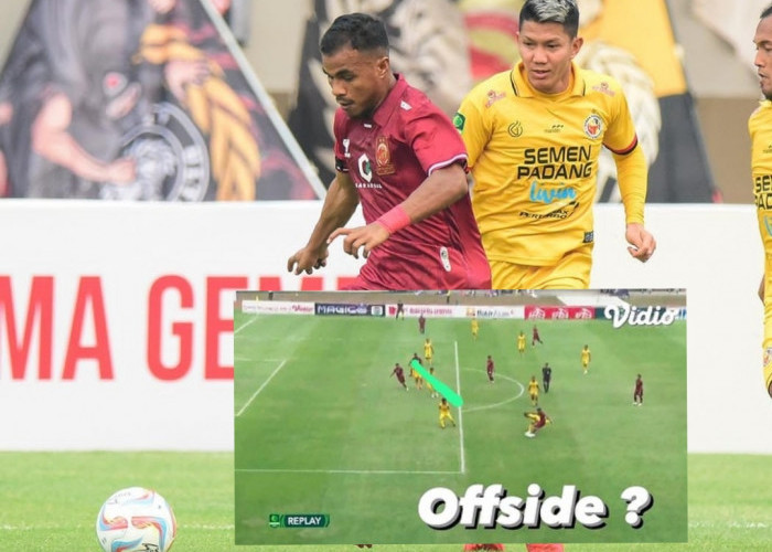Viral, Striker Sriwijaya FC Offside Saat Jamu Semen Padang di Stadion Jakabaring Begini Tuntutan Warganet