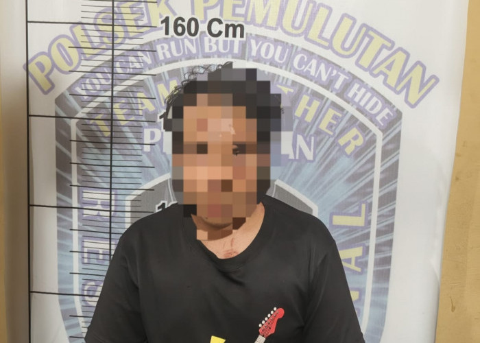 Pria Asal Palembang Kepergok Hendak Mencuri Rumah Warga di Babatan Saudagar, Kini Diamankan Polsek Pemulutan