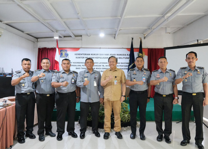 Cegah Penyakit Menular di Lapas, Kemenkumham Babel Gandeng Dinas Kesehatan