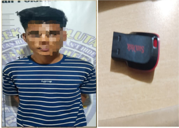 Pencuri Bawa Kabur Dompet Berisikan Uang Rp 11 Juta dari Sebuah Warung, Berujung Ditangkap Polsek Pemulutan