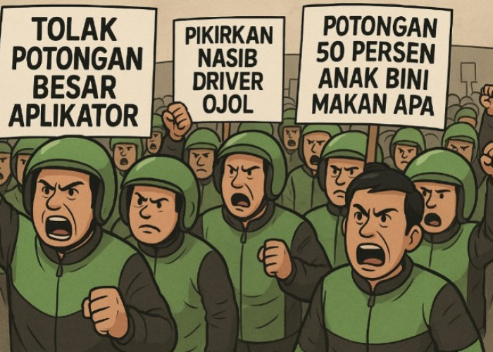 Driver Ojol se-Indonesia Bakal Menggelar Aksi Unjuk Rasa, Off Bid Serentak dan Turun ke Jalan Minta ini