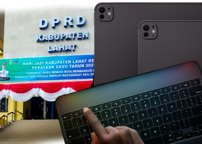 Dijamin, Ipad 1 Tera Bikin Tampilan Anggota DPRD Lahat Lebih Menawan 