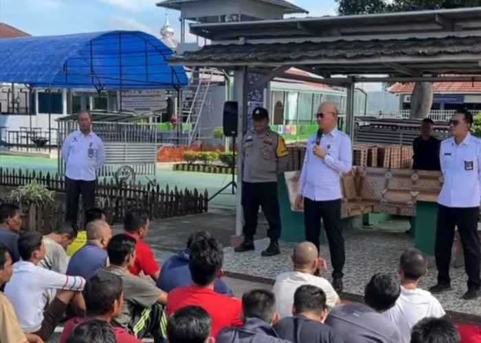 Lapas Tanjung Raja Ogan Ilir Gelar Razia Insidentil, Amankan Sejumlah Barang Terlarang