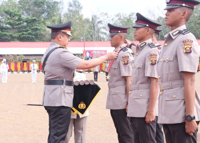 Lantik dan Sumpah Bintara Polisi Baru, Ini Pesan Irjen Pol Rachmad Wibowo