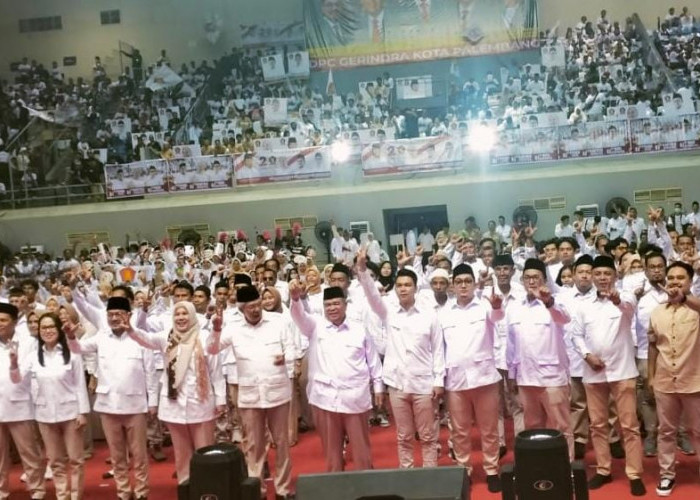 Kader Gerindra Sumsel Komitmen Menangkan Prabowo Subianto Jadi Presiden 2024 