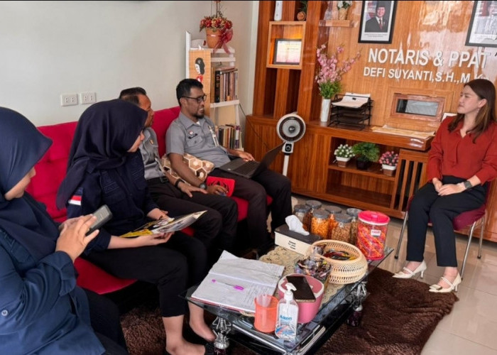 Dorong Tertib Administrasi, Kemenkum Babel Evaluasi Layanan Fidusia di Bangka Tengah