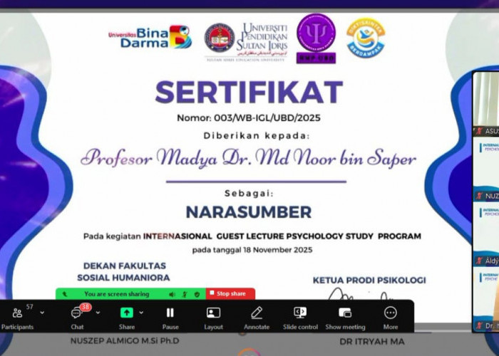 UBD Hadirkan Pakar UPSI Malaysia Bahas Pentingnya Keterampilan Interpersonal bagi Calon Konselor