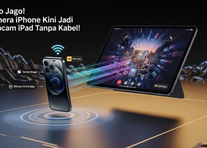 iPadOS 26: Kini Fitur Terbarunya Bisa Akses Kamera iPhone Sebagai Webcam Langsung via WiFi!