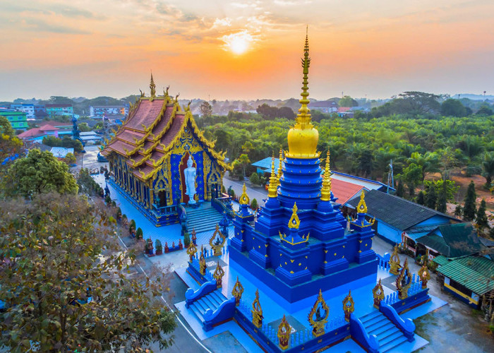 8 Rekomendasi Tempat Liburan Akhir Tahun di Chang Rai Thailand, Banyak Destinasi Wisata Gratis Loh