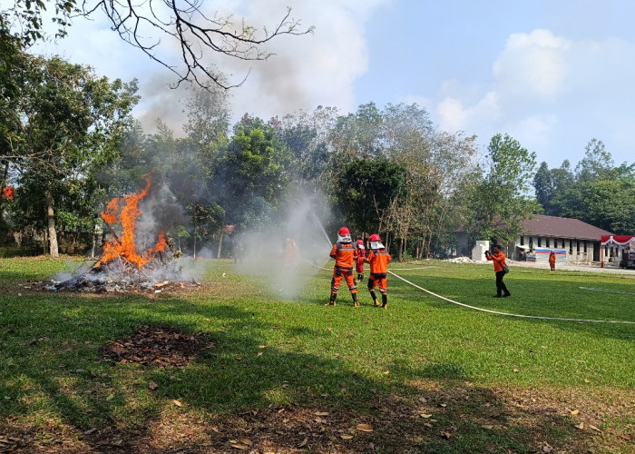 Satgas BPBD OKI Ikuti Peningkatan SDM Hadapi Musim Kemarau Rawan Karhutla