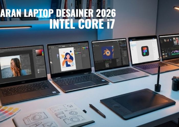 5 Laptop Intel Core i7 Paling Worth It Buat Desainer di 2026, Nomor 3 Paling Diburu