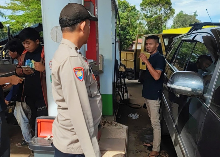 Tekan Penyimpangan BBM, Polsek Pemulutan Ogan Ilir Gencarkan Patroli dan Pengawasan Ketat di SPBU