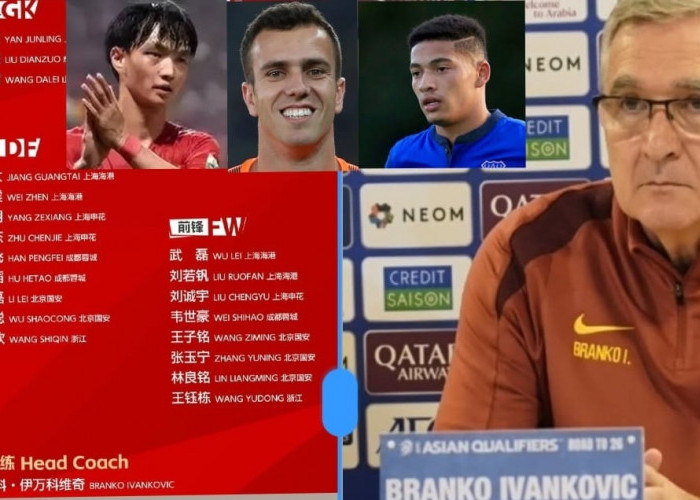 WASPADA, China Panggil Tiga Pemain Naturalisasi Baru untuk Hadapi Timnas Indonesia di GBK